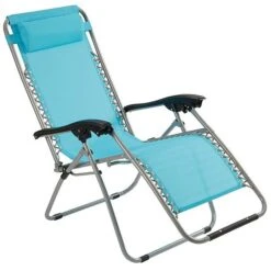Garden Gear Zero Gravity Chair - Marine Blue -Double Tree Store G0881 1