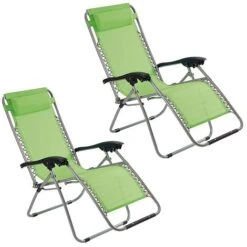 Garden Gear Zero Gravity Chair - Apple Green -Double Tree Store G0882 2