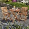 Garden Gear Acacia Hardwood Bistro Set -Double Tree Store G2856 1 new