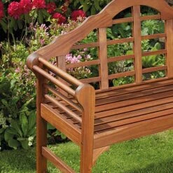 Garden Gear Acacia Lutyens Bench -Double Tree Store G2860 2