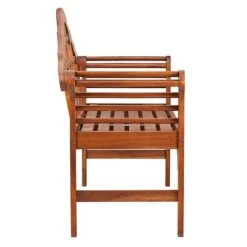 Garden Gear Acacia Lutyens Bench -Double Tree Store G2860 CO3