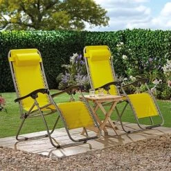 Garden Gear Zero Gravity Chair - Sunburst -Double Tree Store G3729 LS1